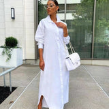 Vestido Camisa Longa Olímpia