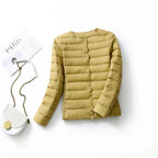 Jaqueta Feminina Puffer Impermeável Amarelo 13