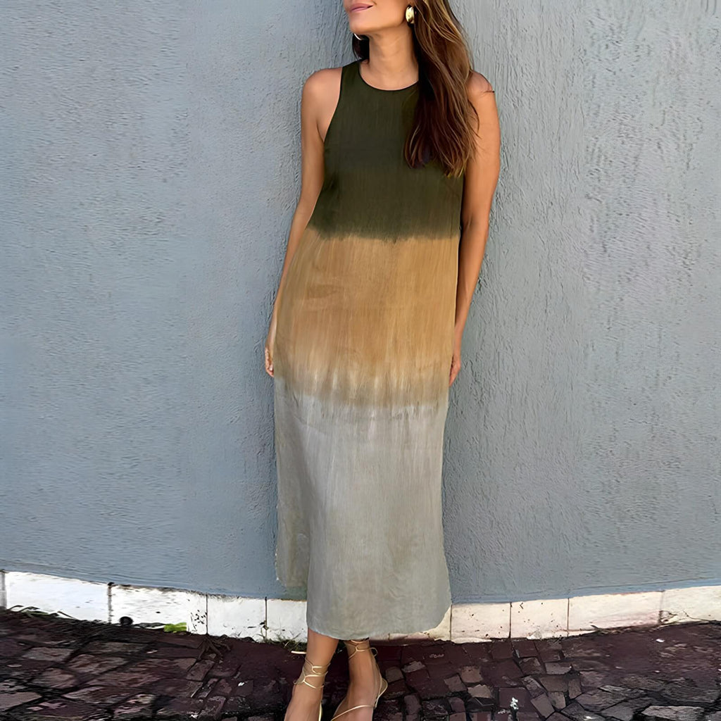 Vestido Mídi Casual Verde Militar 8