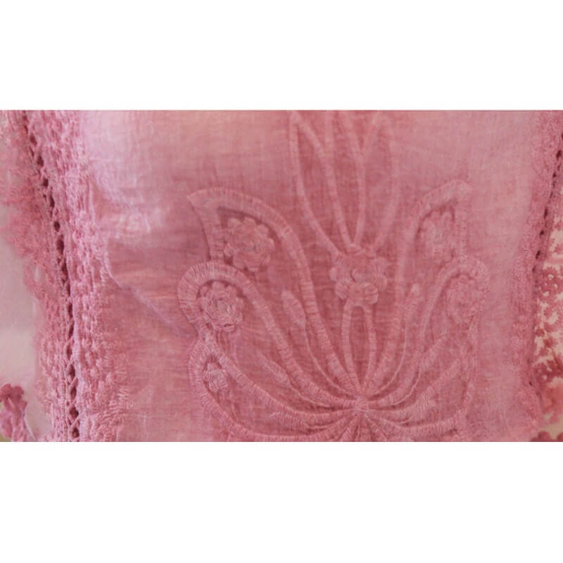 Blusa com Detalhes de Renda