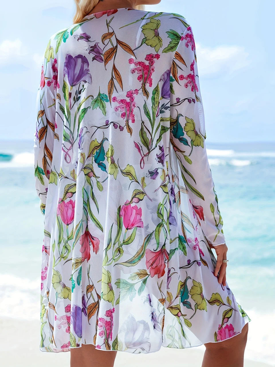 Conjunto Biquíni e Saída de Praia Branco 02