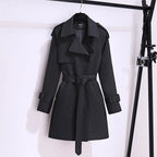 Casaco Feminino Trench Preto 4
