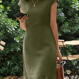 Vestido Curto Casual Solene