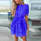 Vestido Curto Azul 5