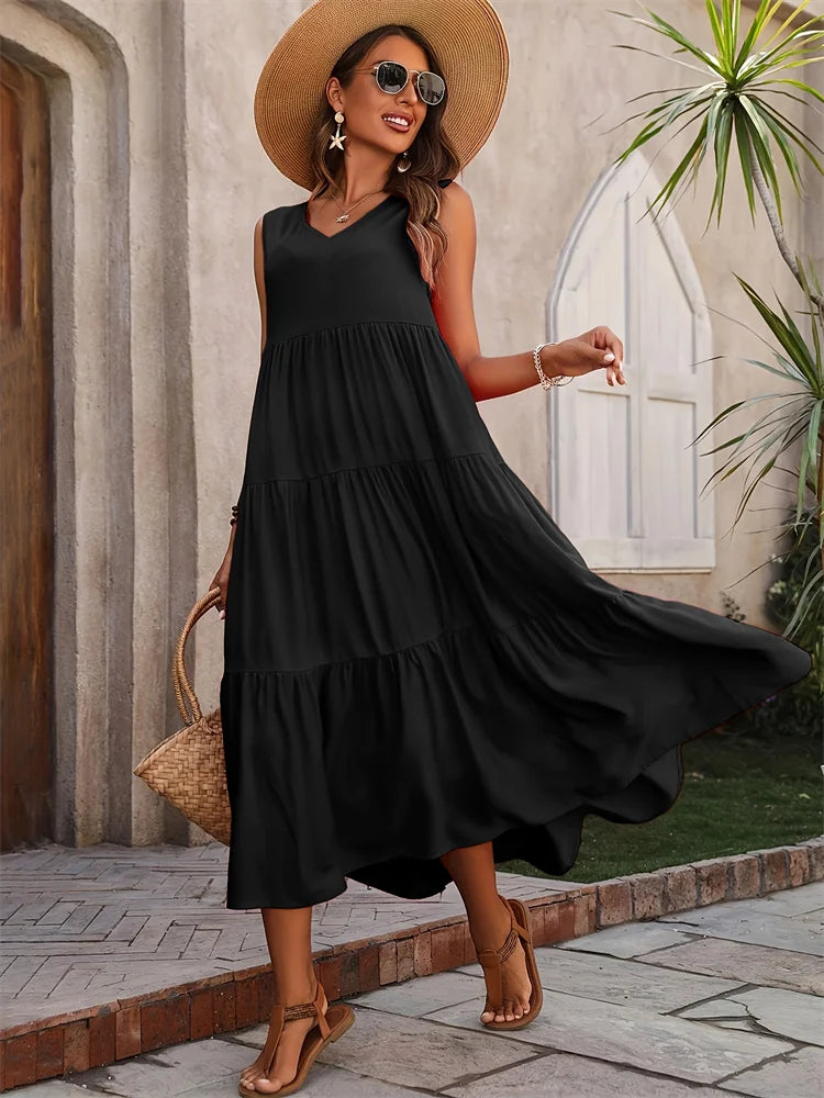 Vestido Midi Preto 04