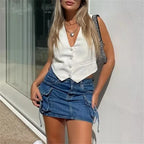 Colete Feminino Branco 7