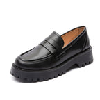 Mocassim Plataforma De Couro Handma Preto / 32 Sapatos 11