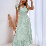 Vestido Longo de Chiffon Elara