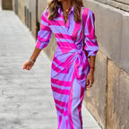 Vestido Mídi Transpassado Rubis