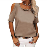 Blusa Casual Ombro Aberto Lilium