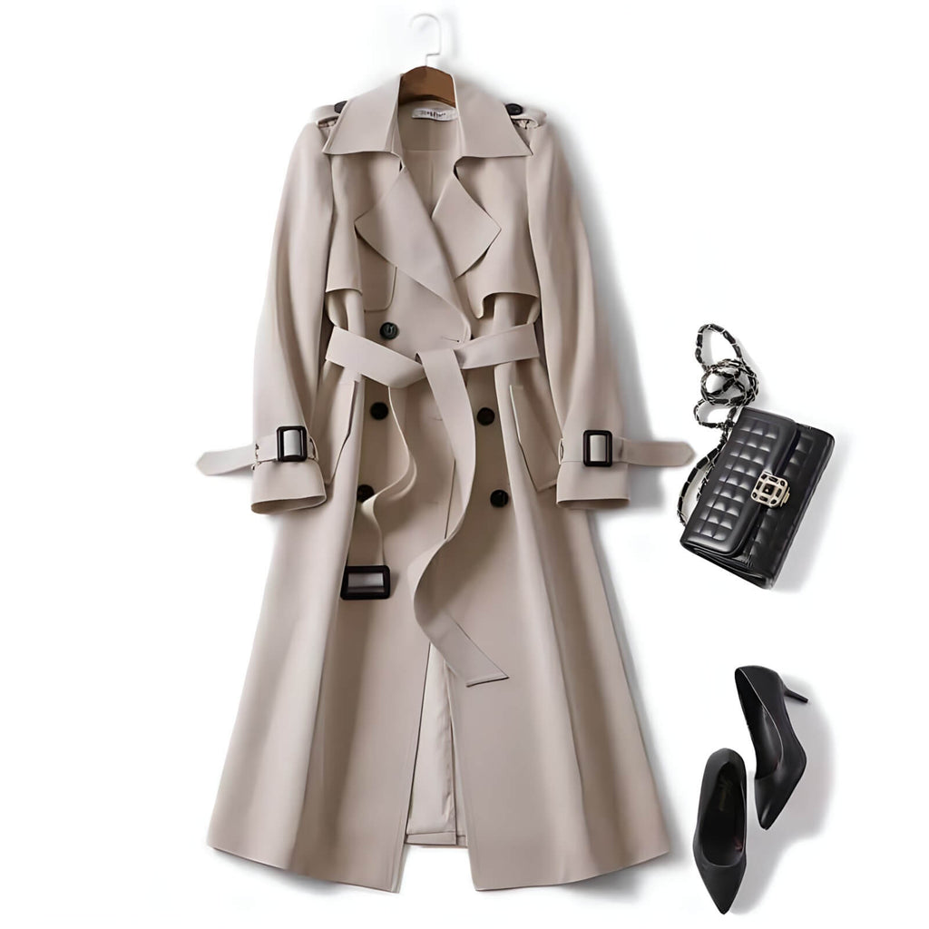 Casaco Feminino Trench Bege 6