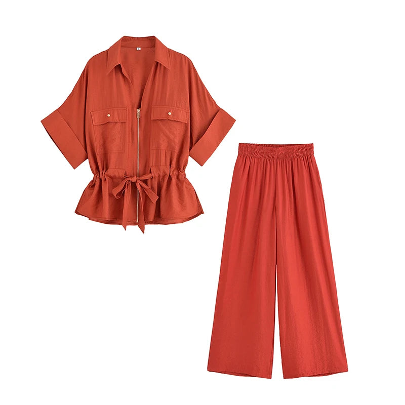 Conjunto Feminino Coral 11