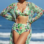 Conjunto Biquíni e Saída de Praia Verde Claro 03