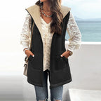 44333890339072|44333890437376|44333890502912|44333890568448|Colete Feminino Forrado Preto 544333890601216