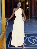 Vestido Longo Elegante Branco 7