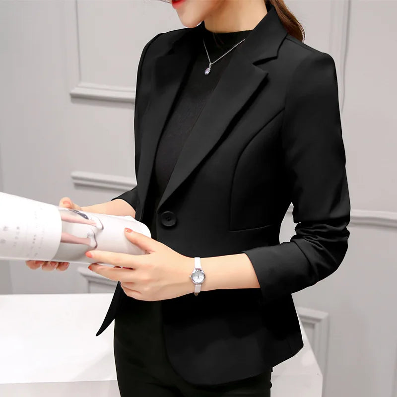 Blazer Casual Feminino Preto 3