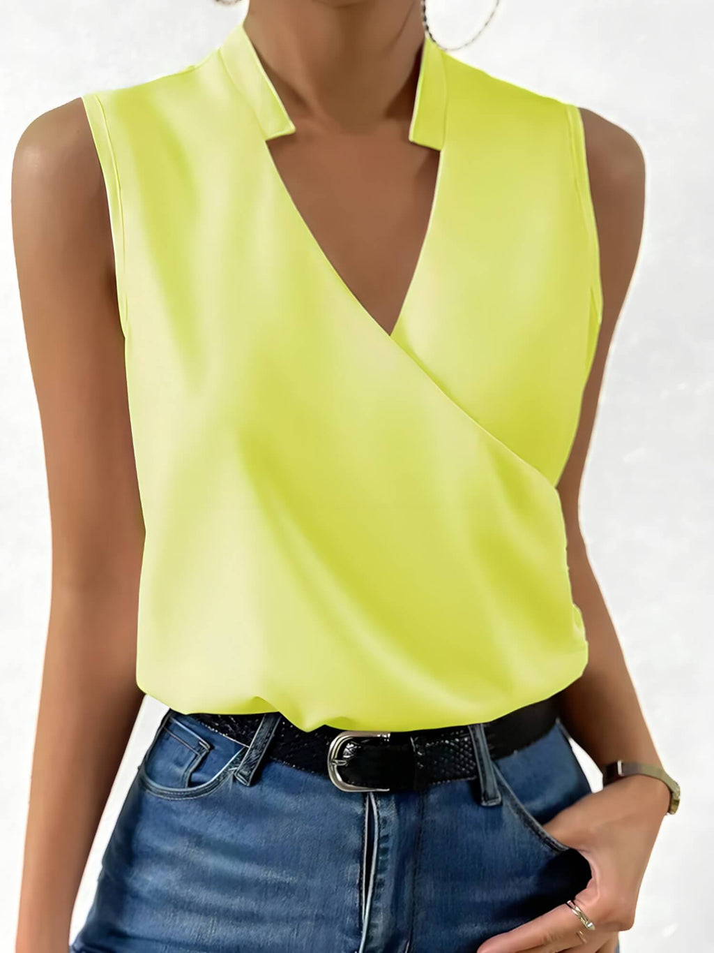 Blusa Regata Amarelo 5