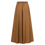 Calça Wide Leg Marrom 7