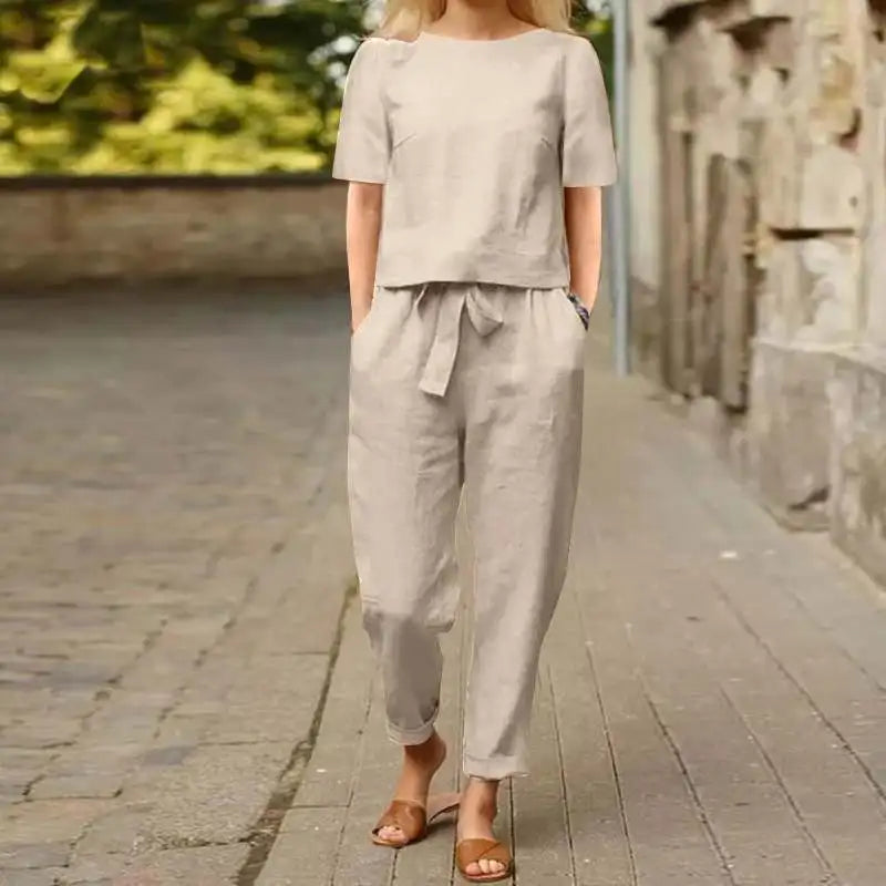 Conjunto Feminino Bege 3