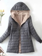 Jaqueta Matelassê Forrada Cinza 05