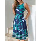 Vestido Midi Azul 03