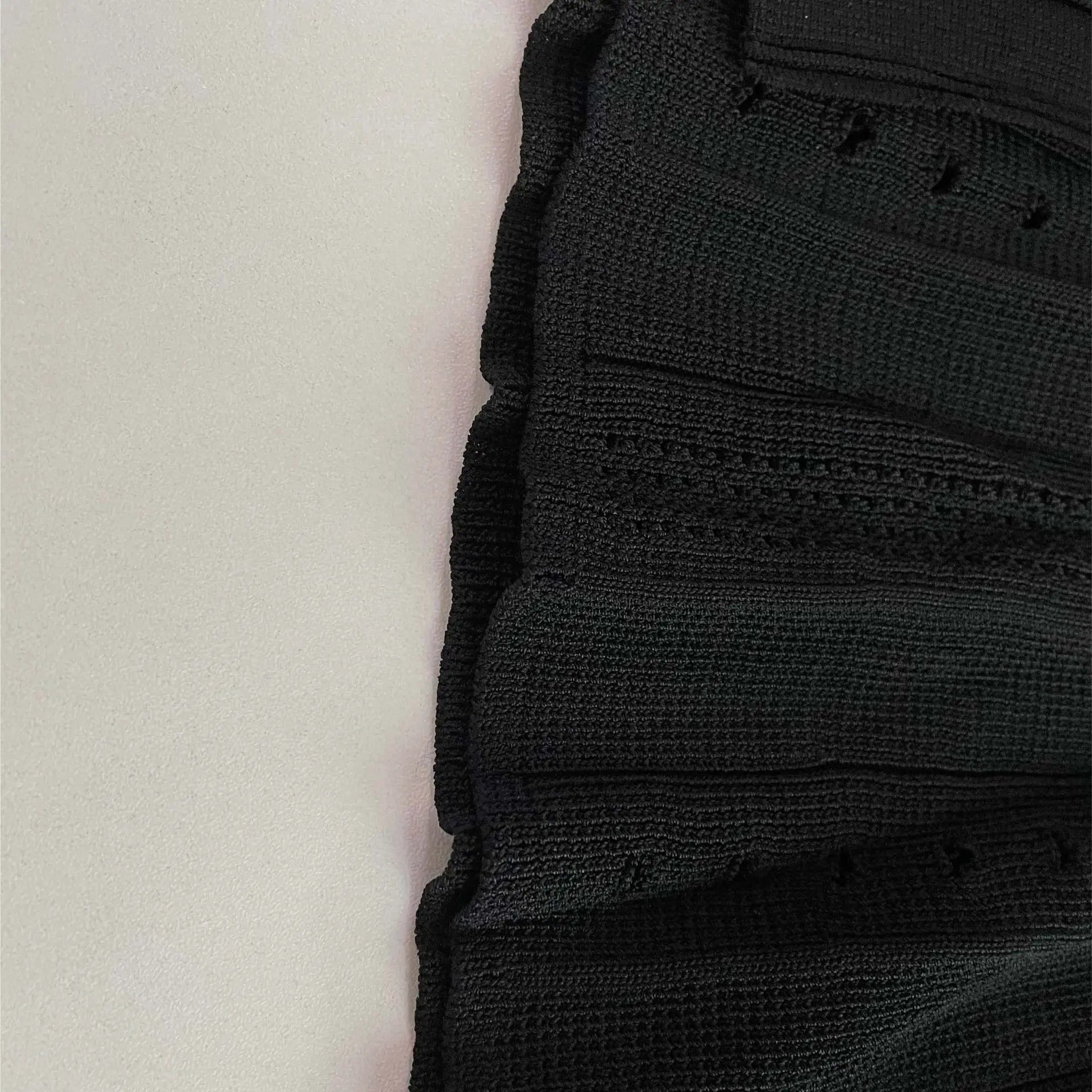 Vestido Midi de Malha Preto 06