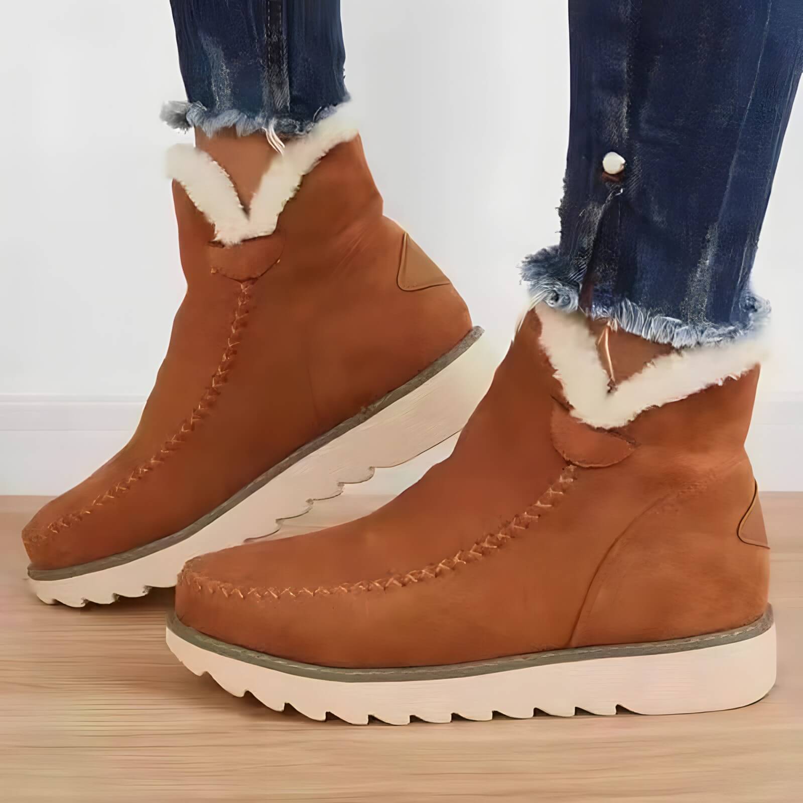 Bota Feminina de Inverno Marrom 3