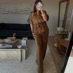 Conjunto Feminino Marrom 02