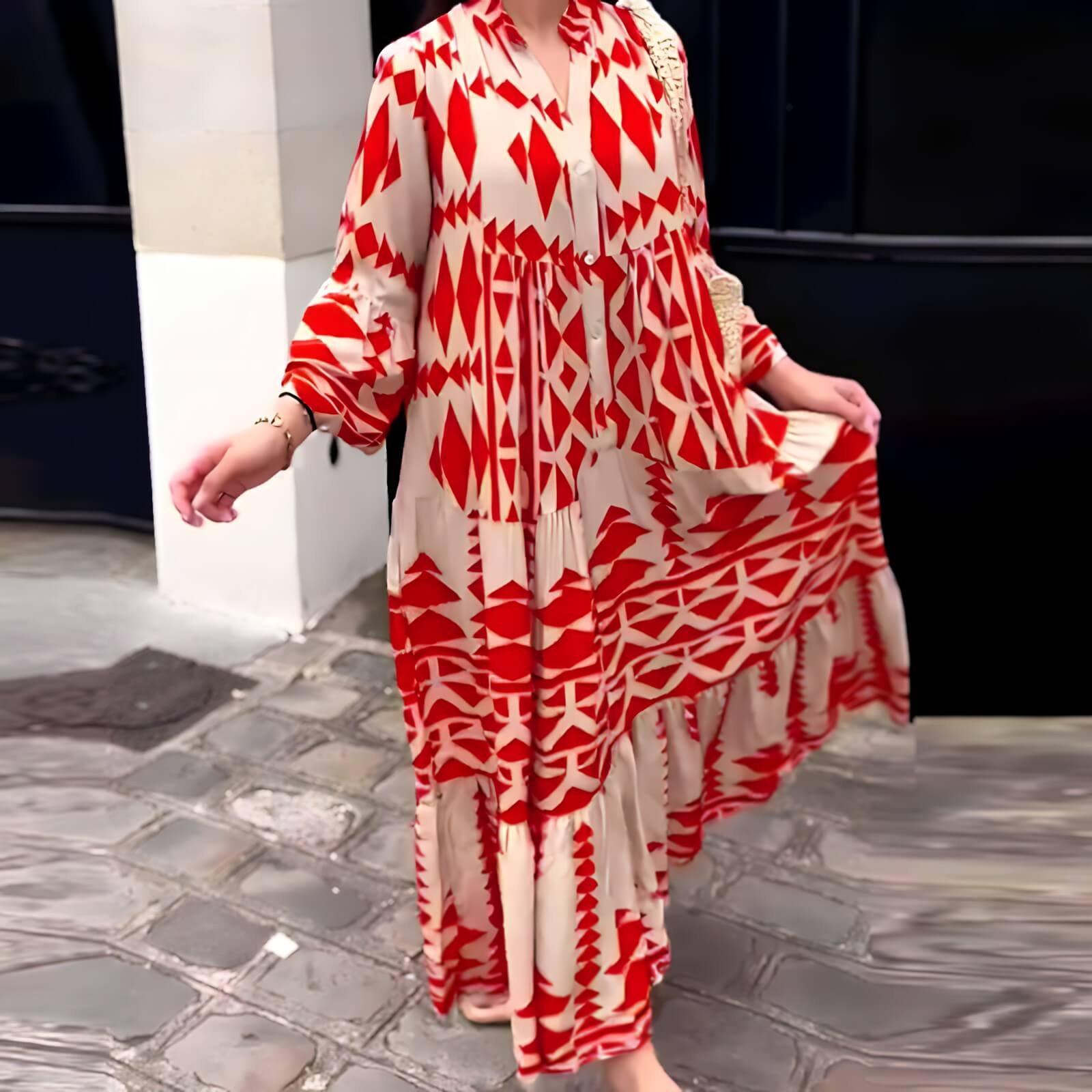 Vestido Longo Vermelho 5