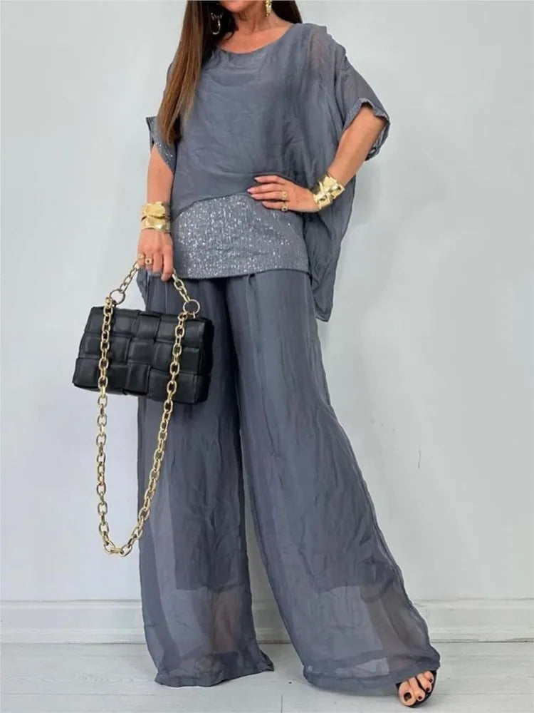 Conjunto de Chiffon Dione