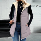 Colete Feminino Forrado Lilás 4