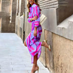 Vestido Mídi Transpassado Rubis