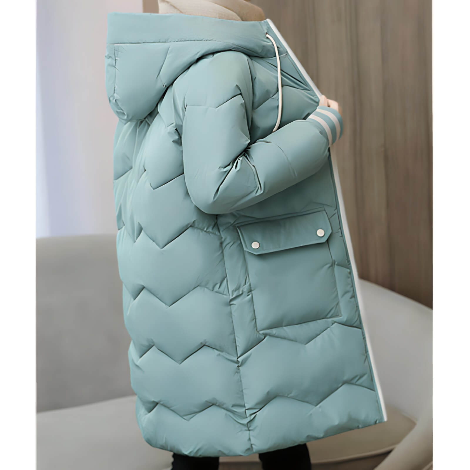 Jaqueta Feminina Puffer de Parka Joelle