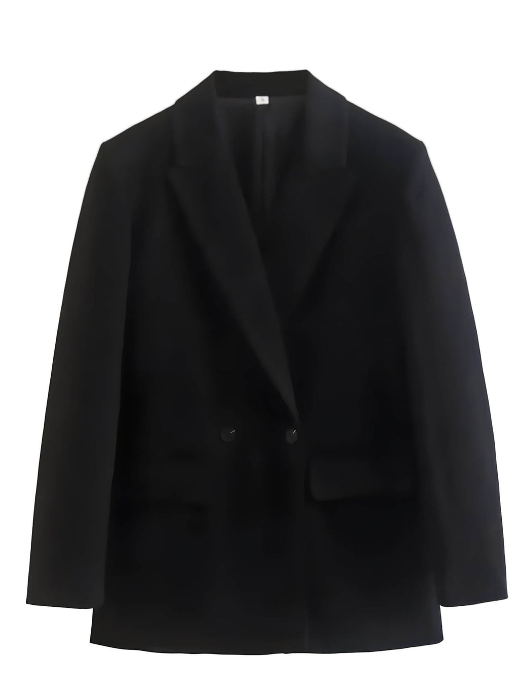 Blazer Alongado Oversized Preto 9