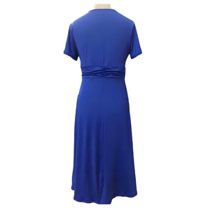Vestido Mídi Azul 8