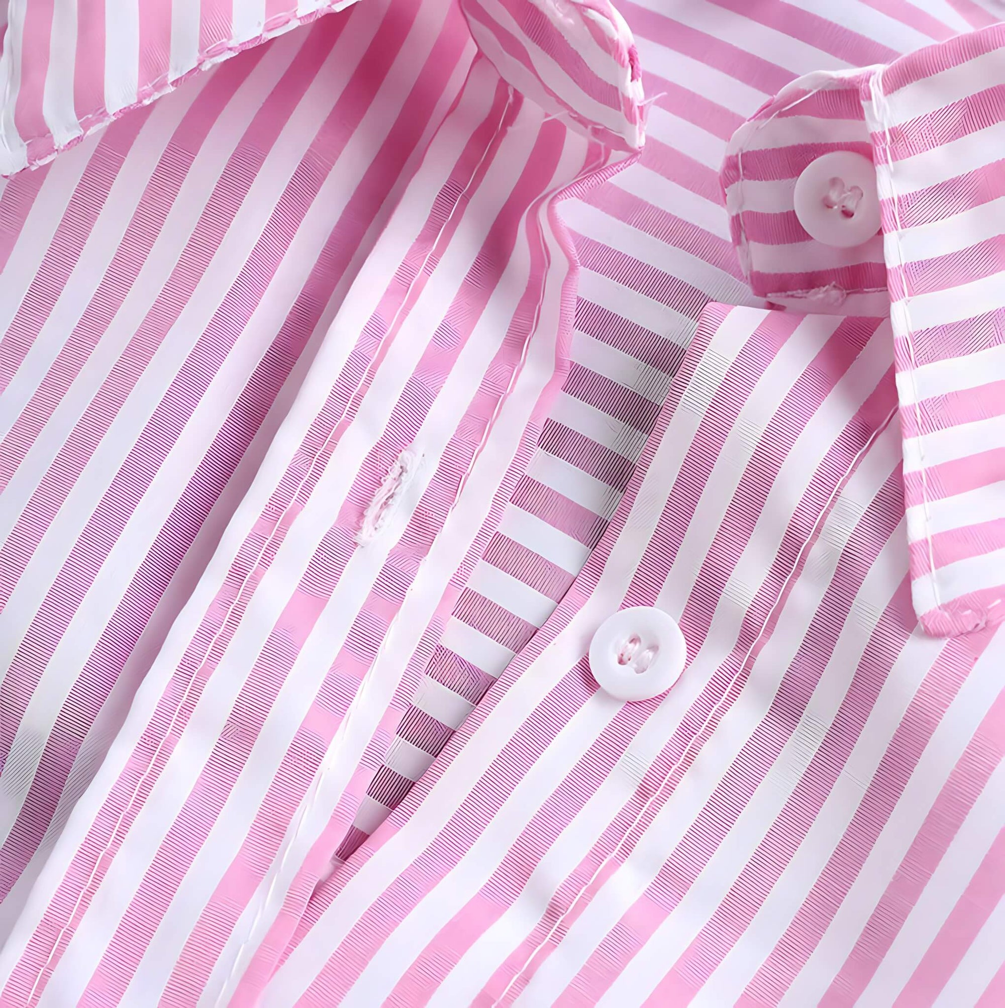 Camisa Feminina Alongada Rosa 6
