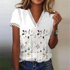 Blusa Casual Florzinhas 3