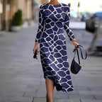 Vestido Mídi Azul 5