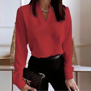 Blusa Social Vermelho 4