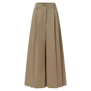 Calça Pantalona Bege 9