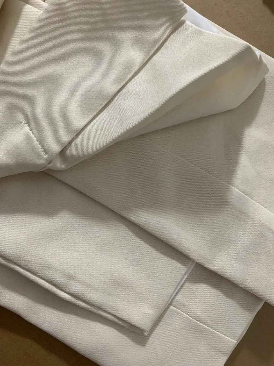 Blazer Elegante Bege 10