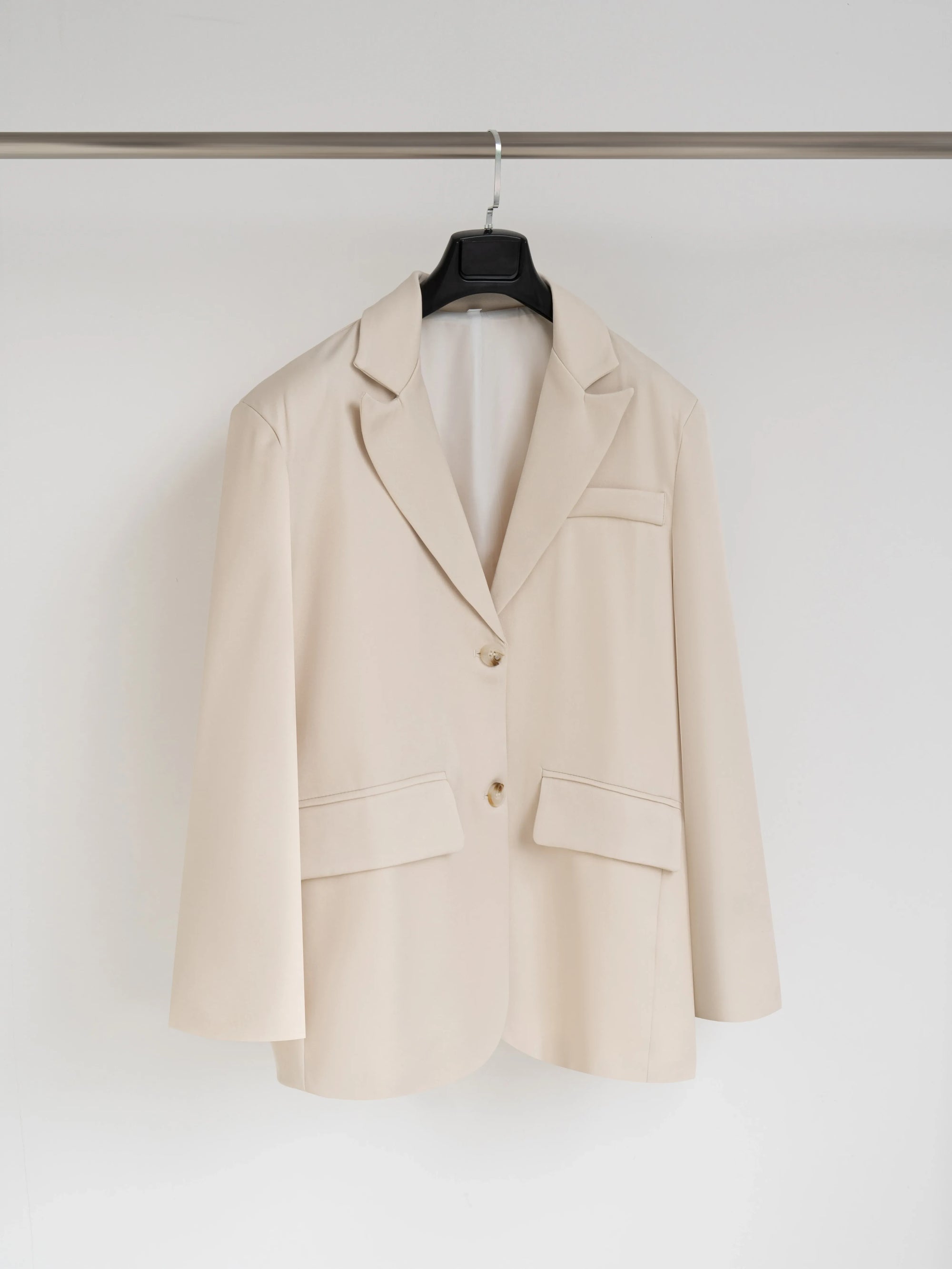 Blazer Elegante Bege 05