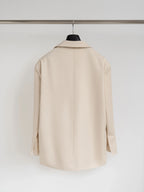 Blazer Elegante Bege 06