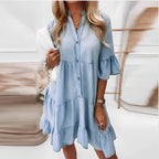 Vestido Curto Azul 1