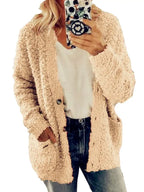 Casaco Feminino de Lã Bege 3