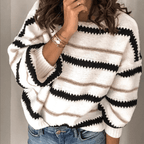Suéter Casual Feminino Branco 2