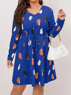 Vestido Curto Feminino - Plus Size