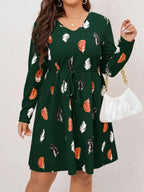 Vestido Curto Feminino - Plus Size