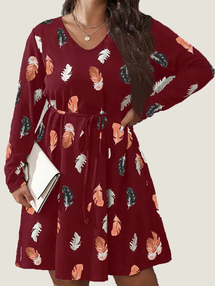 Vestido Curto Feminino - Plus Size