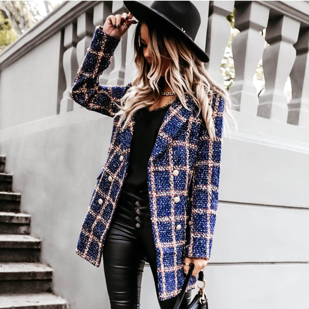 Casaco Feminino Casual Roxo 10